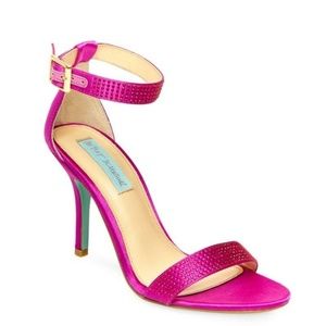 Blue by Betsey Johnson Shilo Satin Dress Sandal